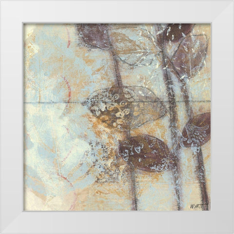 Replenish III White Modern Wood Framed Art Print by Wyatt Jr., Norman