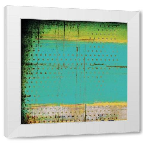 Corrugated I White Modern Wood Framed Art Print by Mountain, Ricki