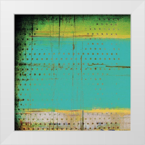 Corrugated I White Modern Wood Framed Art Print by Mountain, Ricki