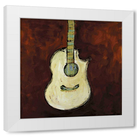 Pick Me IV White Modern Wood Framed Art Print by Hebert, Deann