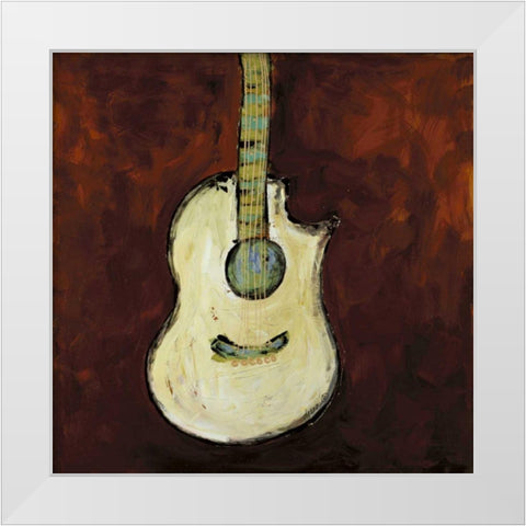 Pick Me IV White Modern Wood Framed Art Print by Hebert, Deann