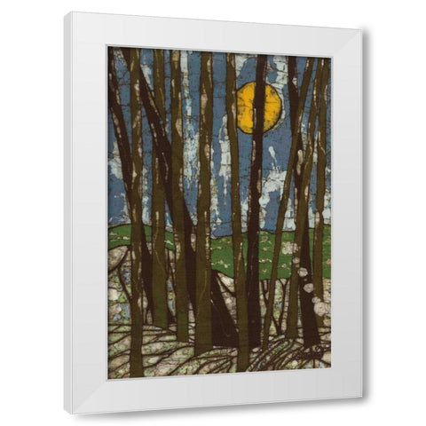 Longwood  White Modern Wood Framed Art Print by Davis, Andrea