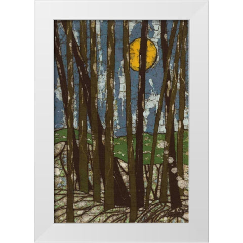 Longwood  White Modern Wood Framed Art Print by Davis, Andrea