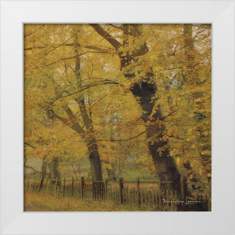 English Countryside II White Modern Wood Framed Art Print by Lawrence, Terry Katherine