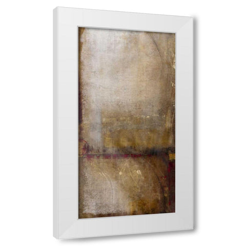 Steel White Modern Wood Framed Art Print by OToole, Tim