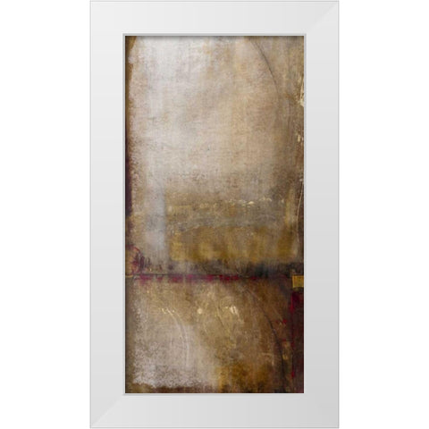 Steel White Modern Wood Framed Art Print by OToole, Tim