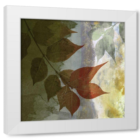 Lush Moonlight White Modern Wood Framed Art Print by Butler, John