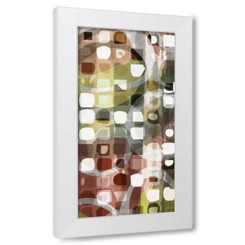 Mirror Ball I White Modern Wood Framed Art Print by Burghardt, James