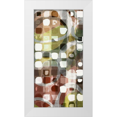 Mirror Ball I White Modern Wood Framed Art Print by Burghardt, James