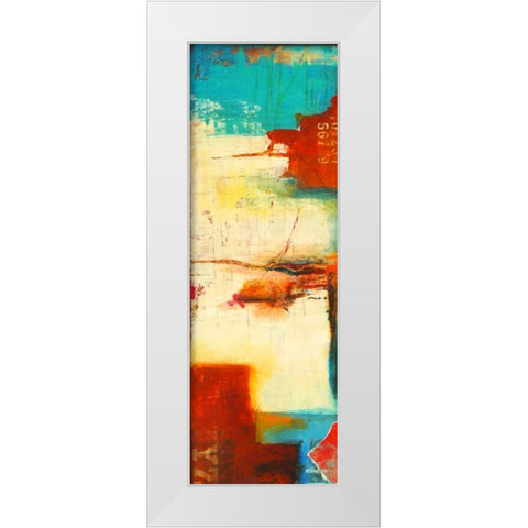 Fragile I White Modern Wood Framed Art Print by Ashley, Erin