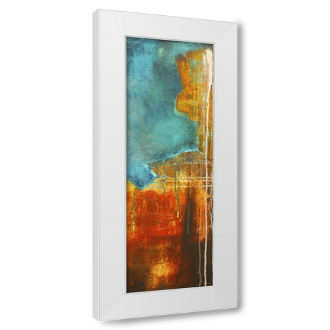 Emeralds Cave I White Modern Wood Framed Art Print by Ashley, Erin