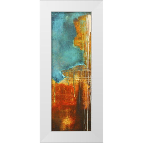 Emeralds Cave I White Modern Wood Framed Art Print by Ashley, Erin