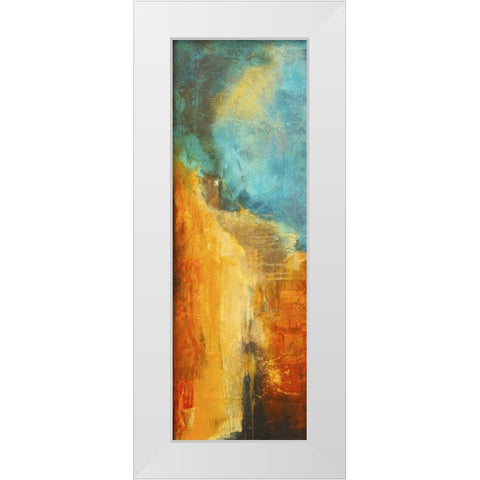 Emeralds Cave II White Modern Wood Framed Art Print by Ashley, Erin