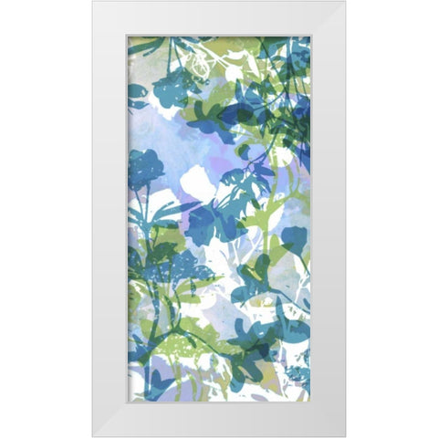 Silhouette Menagerie II White Modern Wood Framed Art Print by Mountain, Ricki