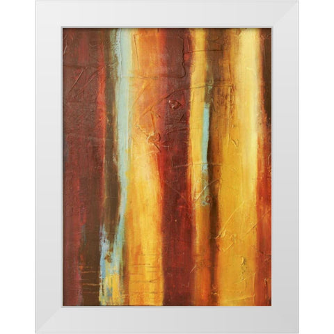 Gypsy Nights II White Modern Wood Framed Art Print by Ashley, Erin