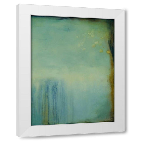 Whispering Souls II White Modern Wood Framed Art Print by Ashley, Erin