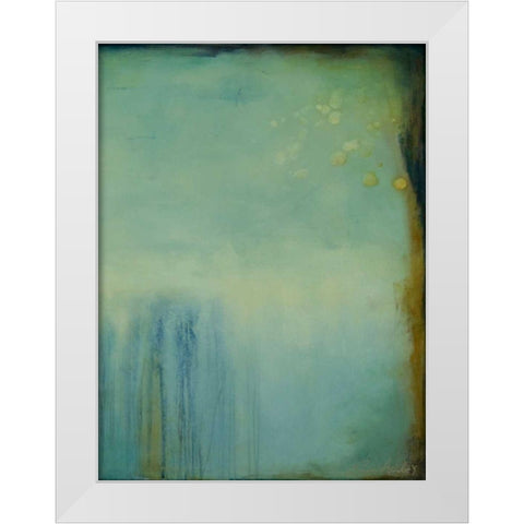 Whispering Souls II White Modern Wood Framed Art Print by Ashley, Erin