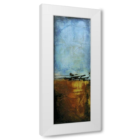 West Side Affair II White Modern Wood Framed Art Print by Ashley, Erin