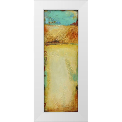 Old Island Harbor I White Modern Wood Framed Art Print by Ashley, Erin