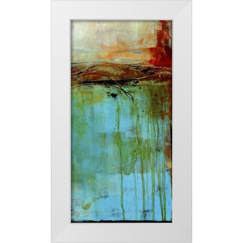Urban East III White Modern Wood Framed Art Print by Ashley, Erin