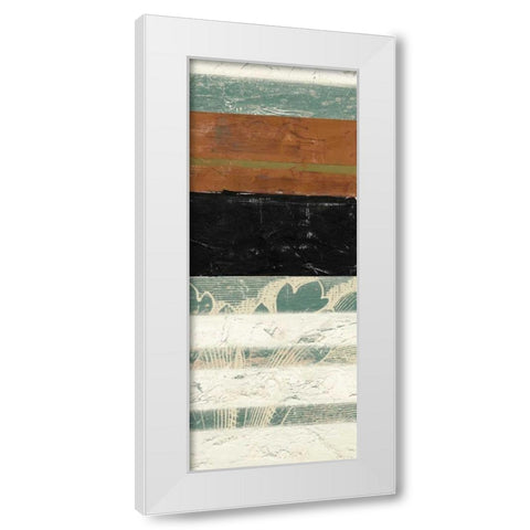 Acanthus Abstraction II White Modern Wood Framed Art Print by Goldberger, Jennifer