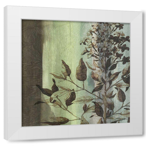Painted Botanical IV White Modern Wood Framed Art Print by Butler, John