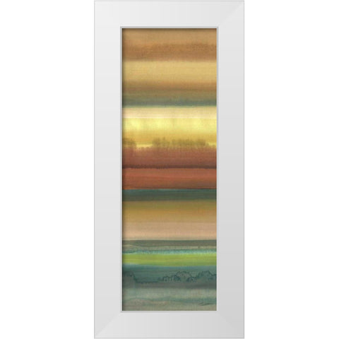 Ambient Sky I White Modern Wood Framed Art Print by Butler, John