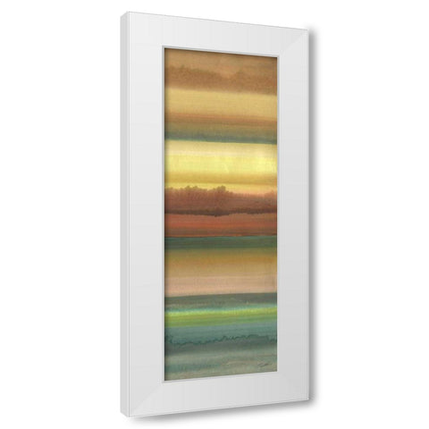 Ambient Sky II White Modern Wood Framed Art Print by Butler, John