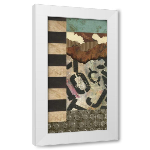 Urban Mix I White Modern Wood Framed Art Print by Higby, Jason
