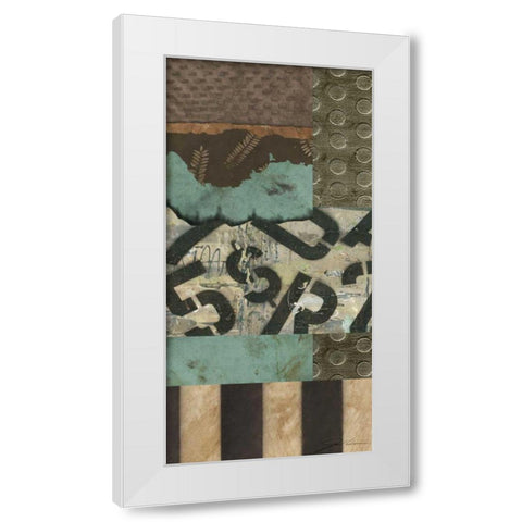 Urban Mix II White Modern Wood Framed Art Print by Higby, Jason