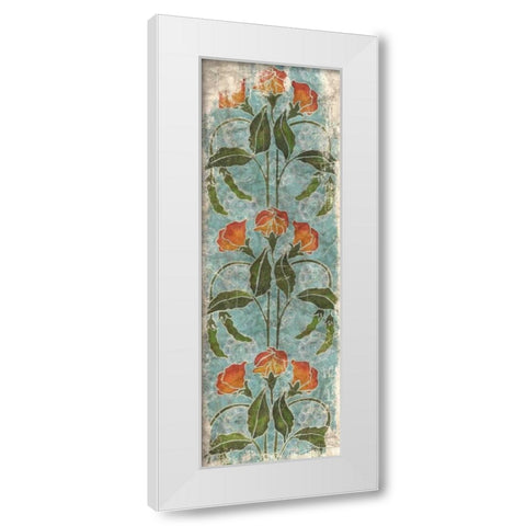 Club Nouveau III White Modern Wood Framed Art Print by Higby, Jason