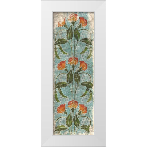 Club Nouveau III White Modern Wood Framed Art Print by Higby, Jason