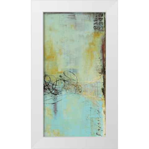 Gin House Blues II White Modern Wood Framed Art Print by Ashley, Erin