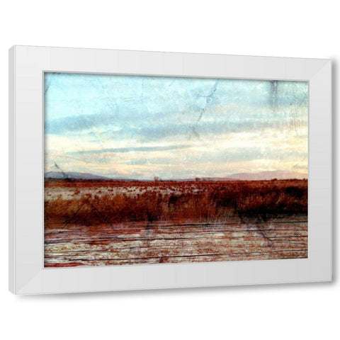 Morning Calm I White Modern Wood Framed Art Print by Harrington, Danielle