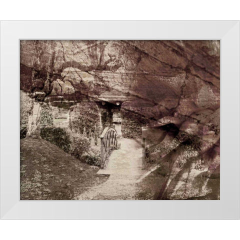 Constant II White Modern Wood Framed Art Print by Harrington, Danielle