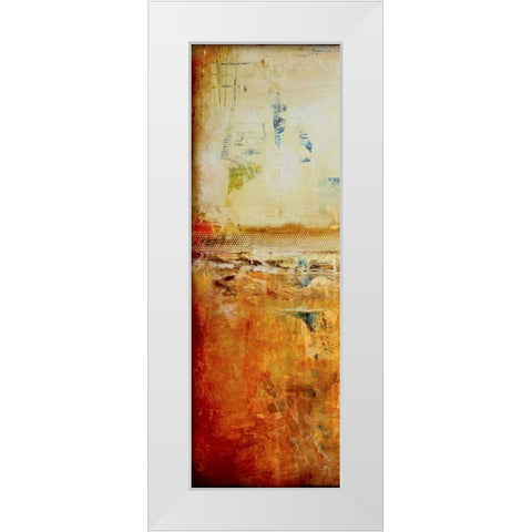 Story in Your Eyes I White Modern Wood Framed Art Print by Ashley, Erin