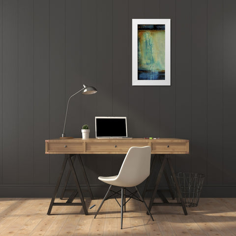 Cry Me a River I White Modern Wood Framed Art Print by Ashley, Erin