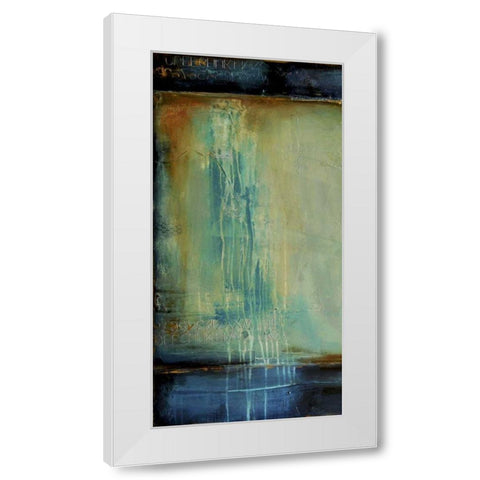 Cry Me a River I White Modern Wood Framed Art Print by Ashley, Erin