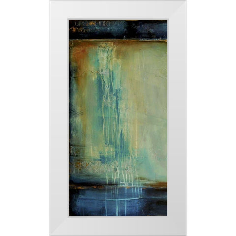 Cry Me a River I White Modern Wood Framed Art Print by Ashley, Erin