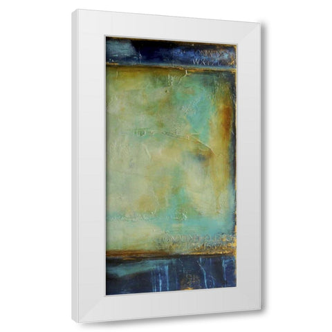 Cry Me a River II White Modern Wood Framed Art Print by Ashley, Erin