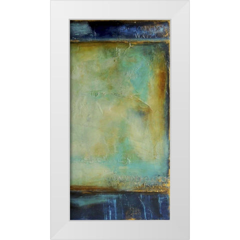 Cry Me a River II White Modern Wood Framed Art Print by Ashley, Erin