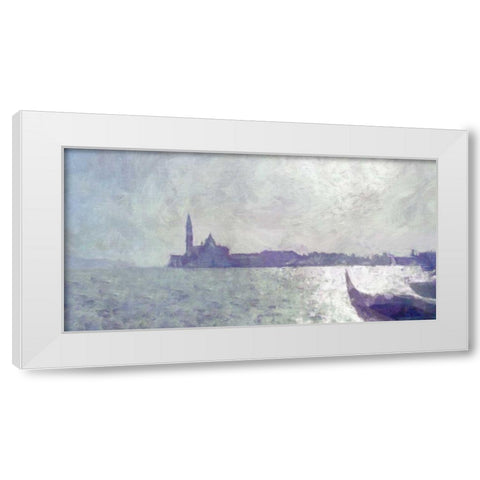 Venice Light II White Modern Wood Framed Art Print by Bay, Noah