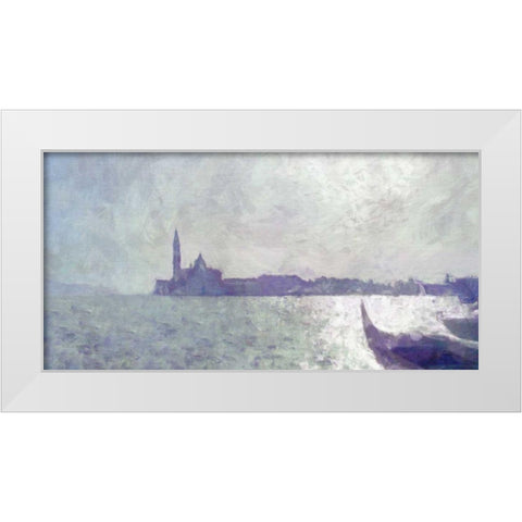 Venice Light II White Modern Wood Framed Art Print by Bay, Noah