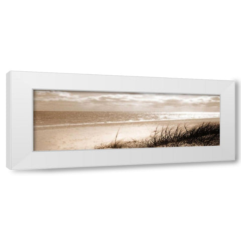 Ozone White Modern Wood Framed Art Print by Bay, Noah