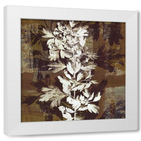 Prairie Mix III White Modern Wood Framed Art Print by Butler, John