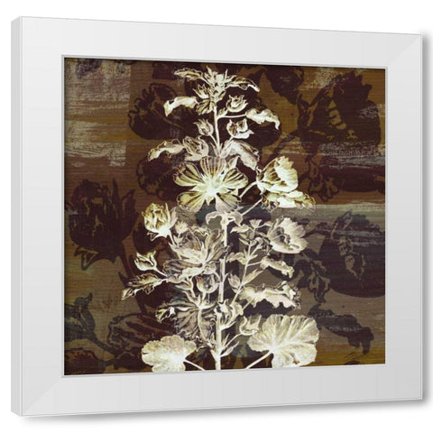 Prairie Mix IV White Modern Wood Framed Art Print by Butler, John