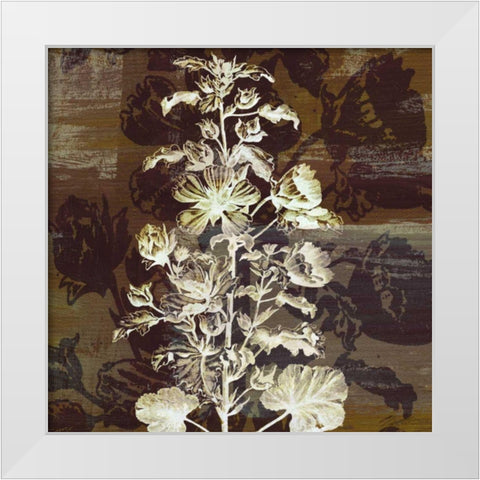 Prairie Mix IV White Modern Wood Framed Art Print by Butler, John