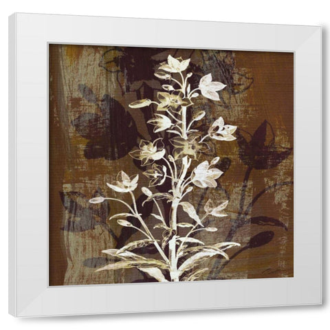 Prairie Mix V White Modern Wood Framed Art Print by Butler, John