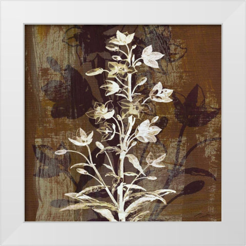 Prairie Mix V White Modern Wood Framed Art Print by Butler, John