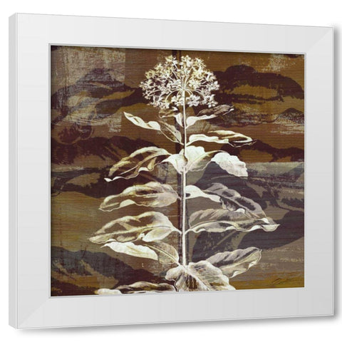 Prairie Mix VI White Modern Wood Framed Art Print by Butler, John